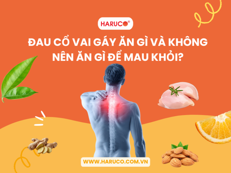 Bị đau cổ vai gáy ăn gì và không nên ăn gì để mau khỏi? Lưu ý cần biết