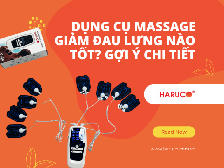 Dụng cụ massage giảm đau lưng nào tốt? Gợi ý chi tiết