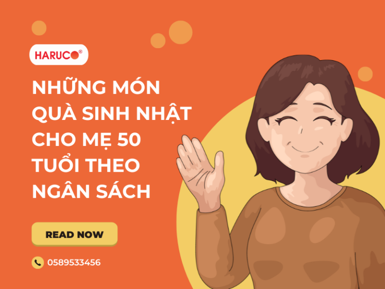 Những món quà sinh nhật cho mẹ 50 tuổi chi phí hợp lý