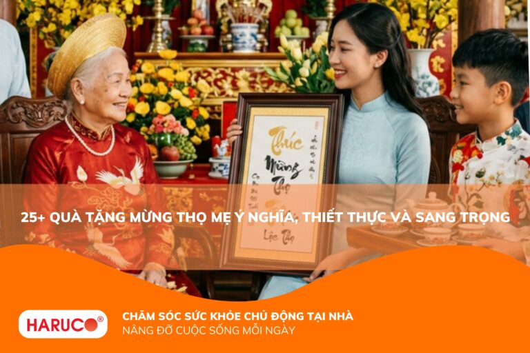 Quà tặng mừng thọ mẹ: Gợi ý những món quà ý nghĩa thay lời yêu thương