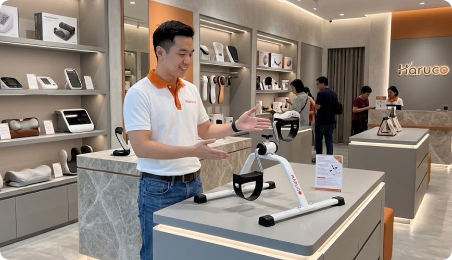 Giới thiệu đai lưng chống gù Haruco HRC-06-2
